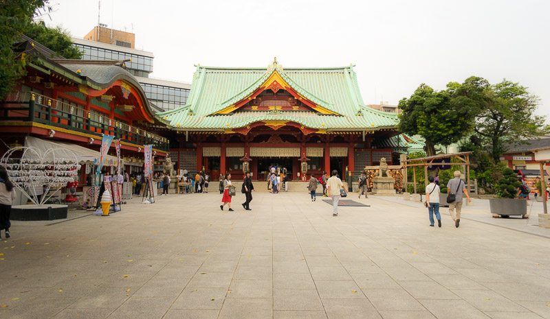 The Kanda shrine.